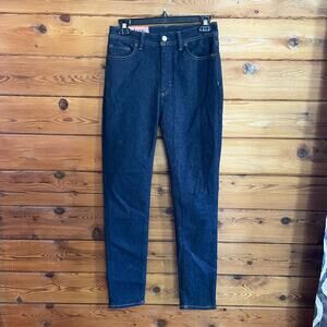 NWOT Acne Studios Blå Konst Peg Indigo High Waist Skinny Jeans Size 28